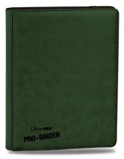 ULTRA PRO PREMIUM PRO BINDER GREEN